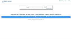 Desktop Screenshot of copiague.copiaguelibrary.org